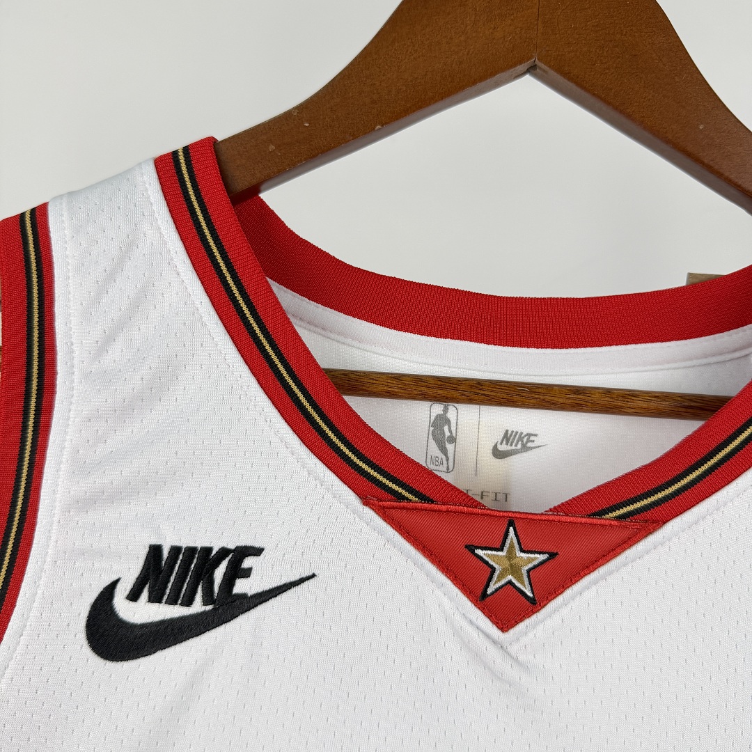 Philadelphia 76ers 25/26 Retrô #23 LeBron James Camisa Branca, foto 5