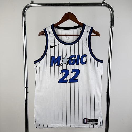 Orlando Magic 25/26 Casa #22 Franz Wagner Camisa Branca