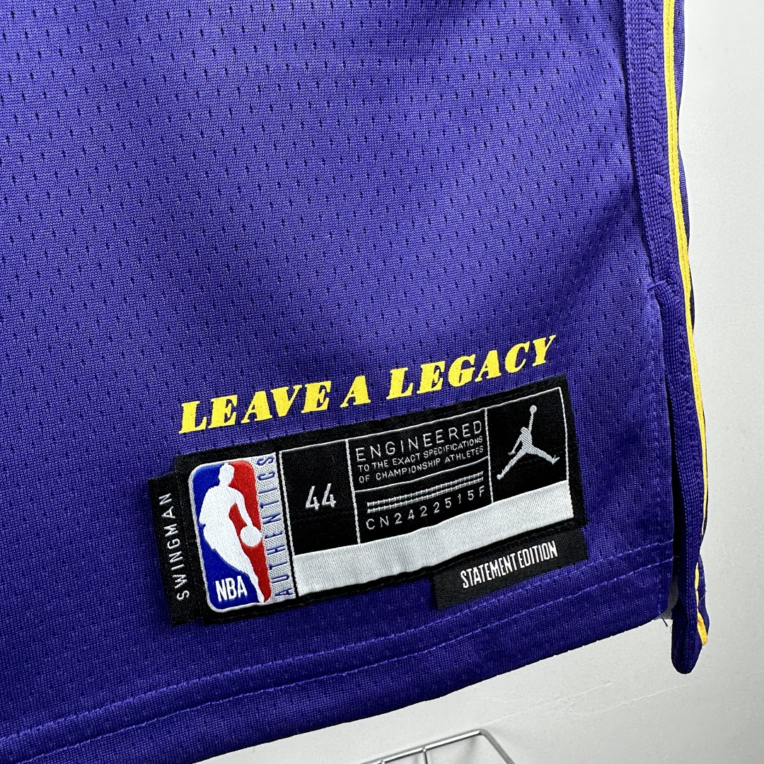 Los Angeles Lakers 25/26 Limited Swingman #24 Kobe Bryant Camisa, foto 4