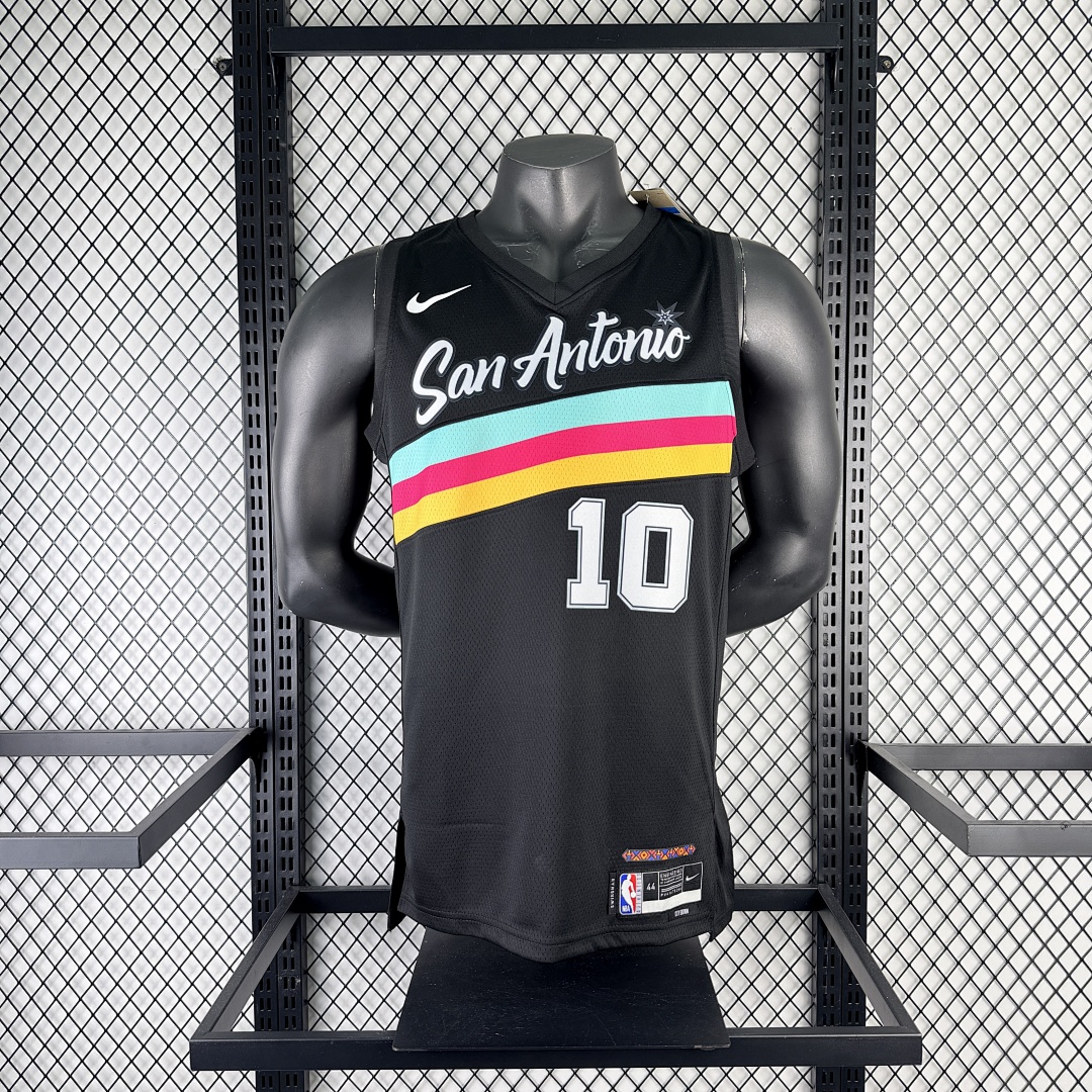 San Antonio Spurs 25/26 City Edition #10 Camisa, foto 2