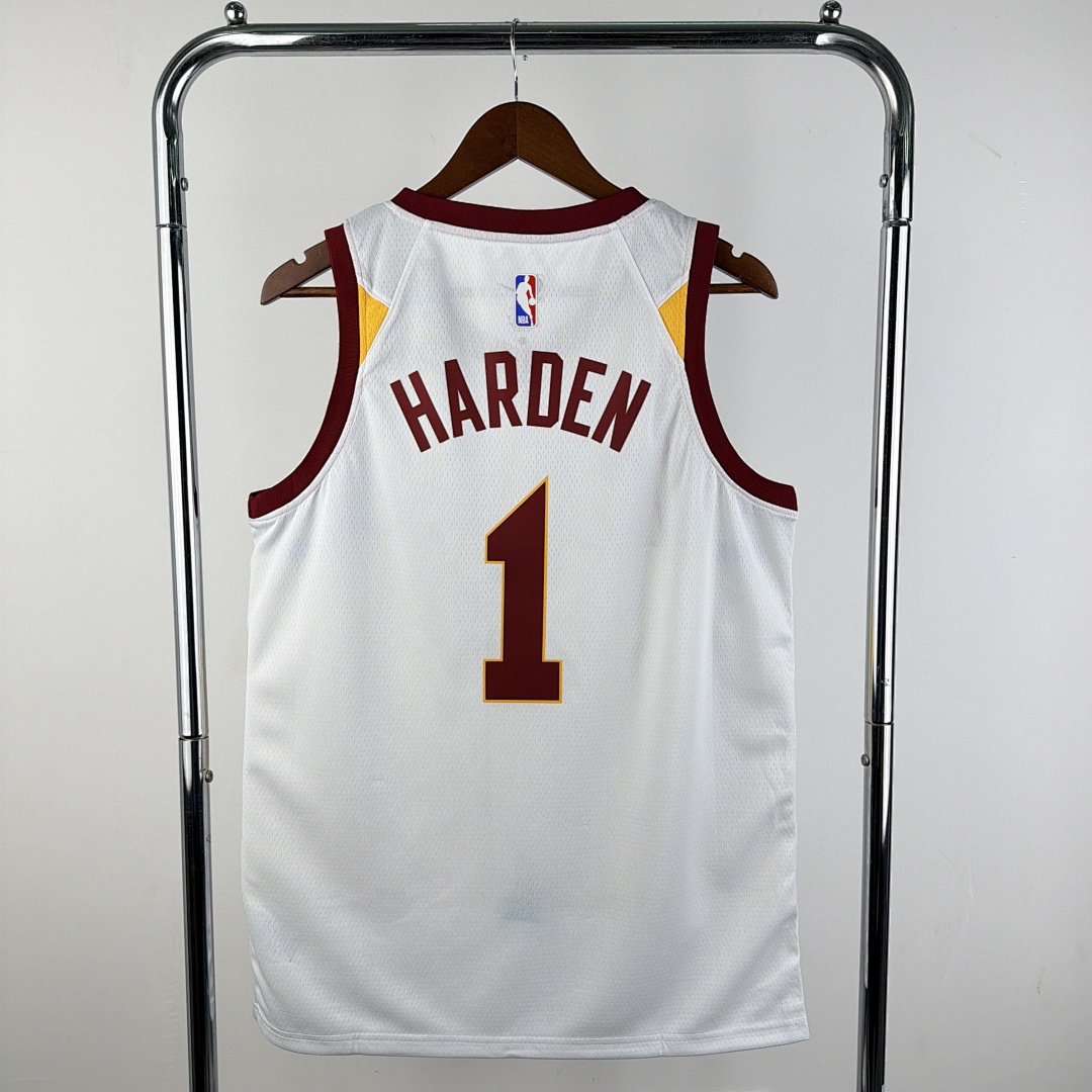 Cleveland Cavaliers #1 James Harden Camisa Branca, foto 7