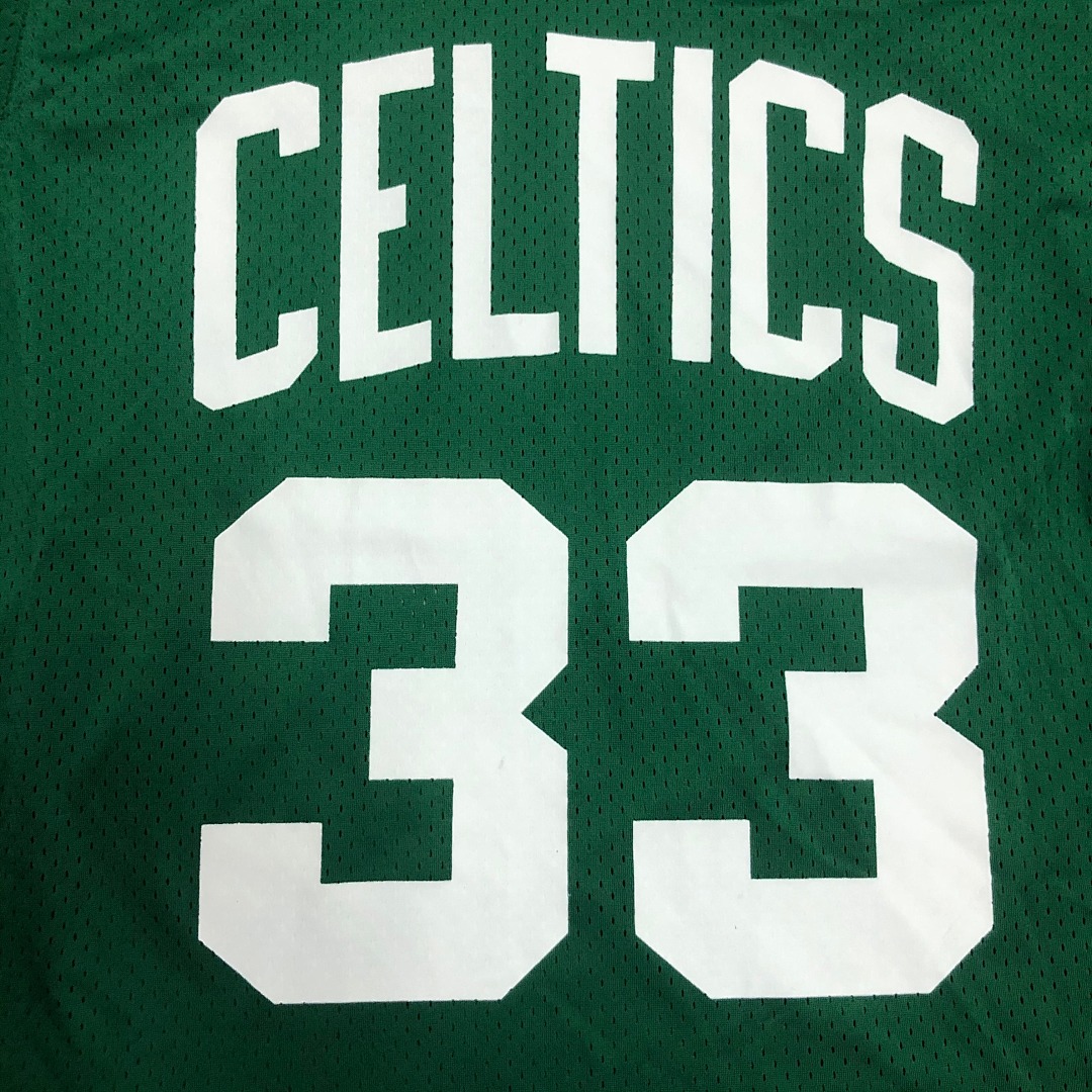 Mitchellness 凯尔特人队 绿色 33号 伯德 复古网眼短袖, foto 13