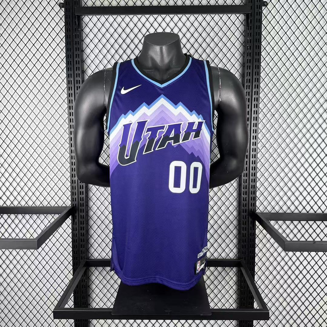 Utah Jazz 25/26 Casa #00 Camisa Roxa, foto 2