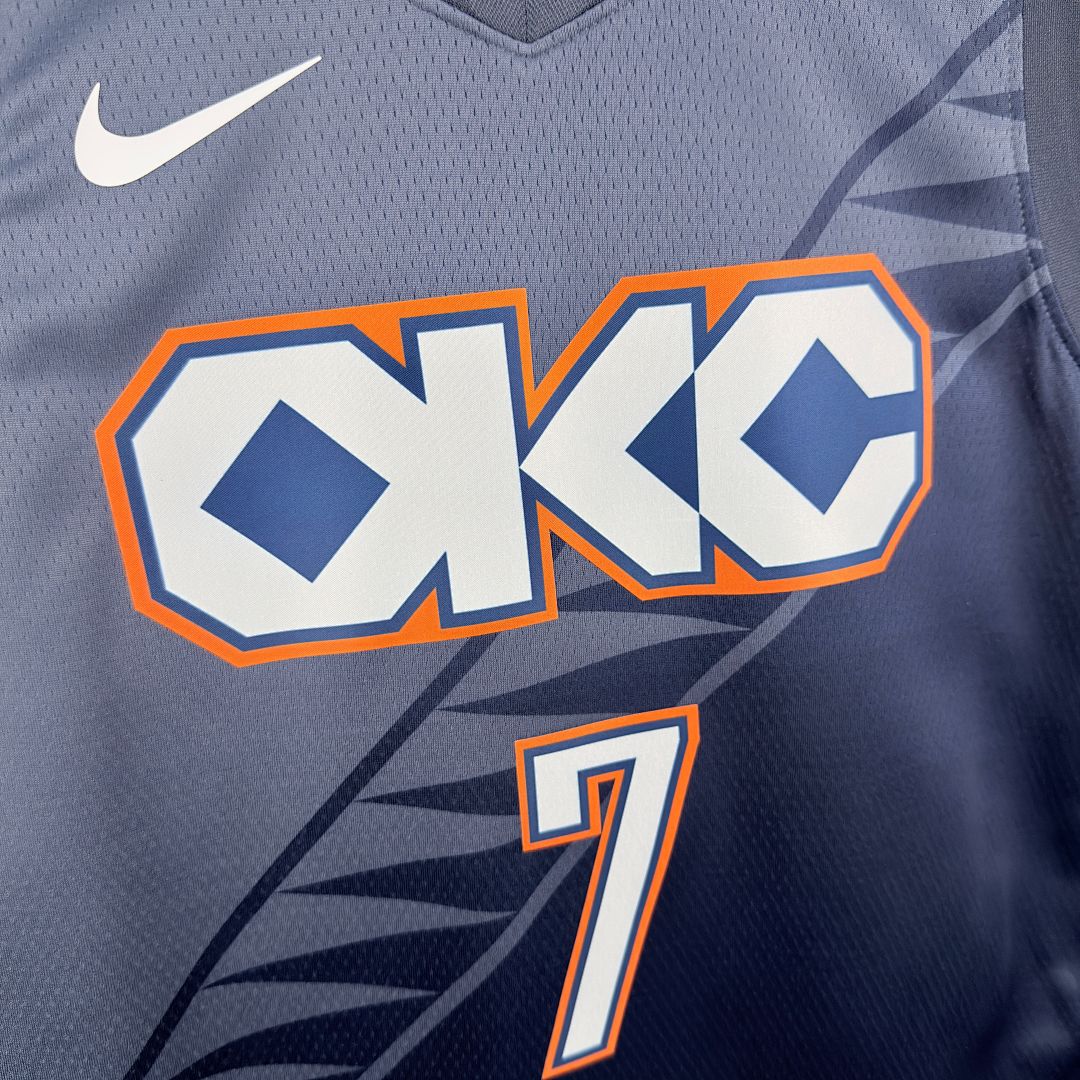 OKC Thunder 25/26 City Edition #7 Chet Holmgren Camisa, foto 1