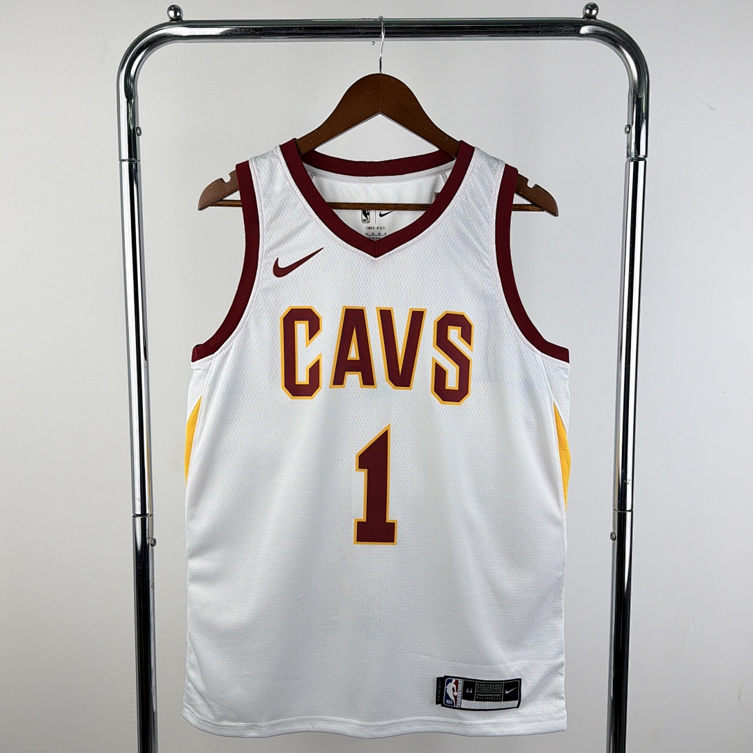 Cleveland Cavaliers #1 James Harden Camisa Branca, foto 8