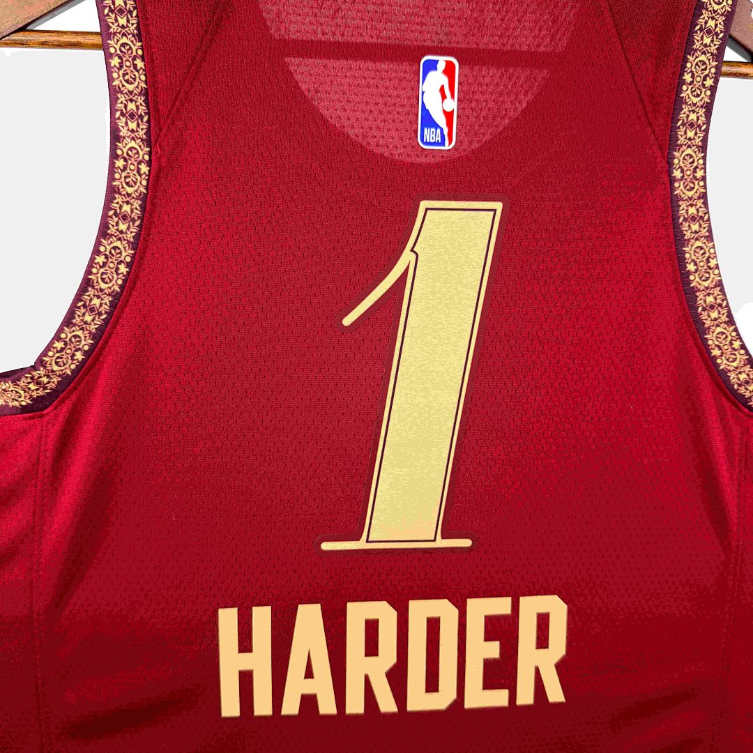 Cleveland Cavaliers 23/24 City Edition #1 James Harden Camisa, foto 1