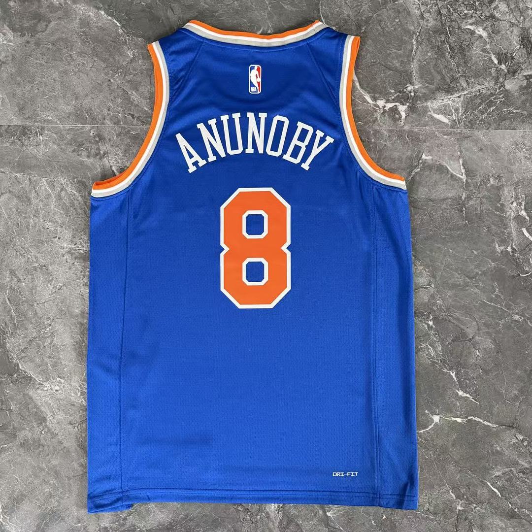 New York Knicks 22/23 #8 Camisa Azul, foto 7