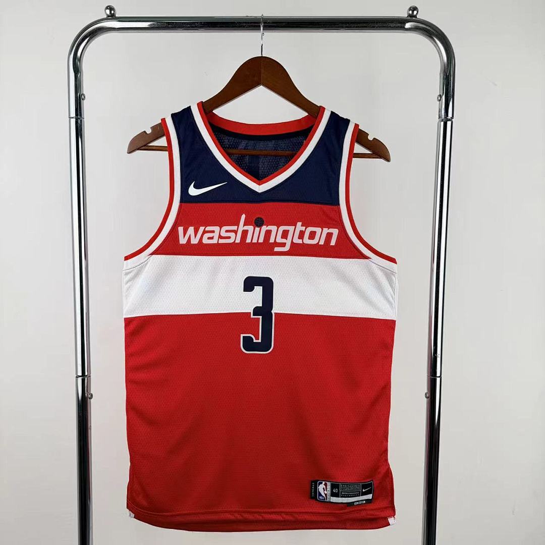 Washington Wizards 22/23 #3 Trae Young Camisa Vermelha, foto 11
