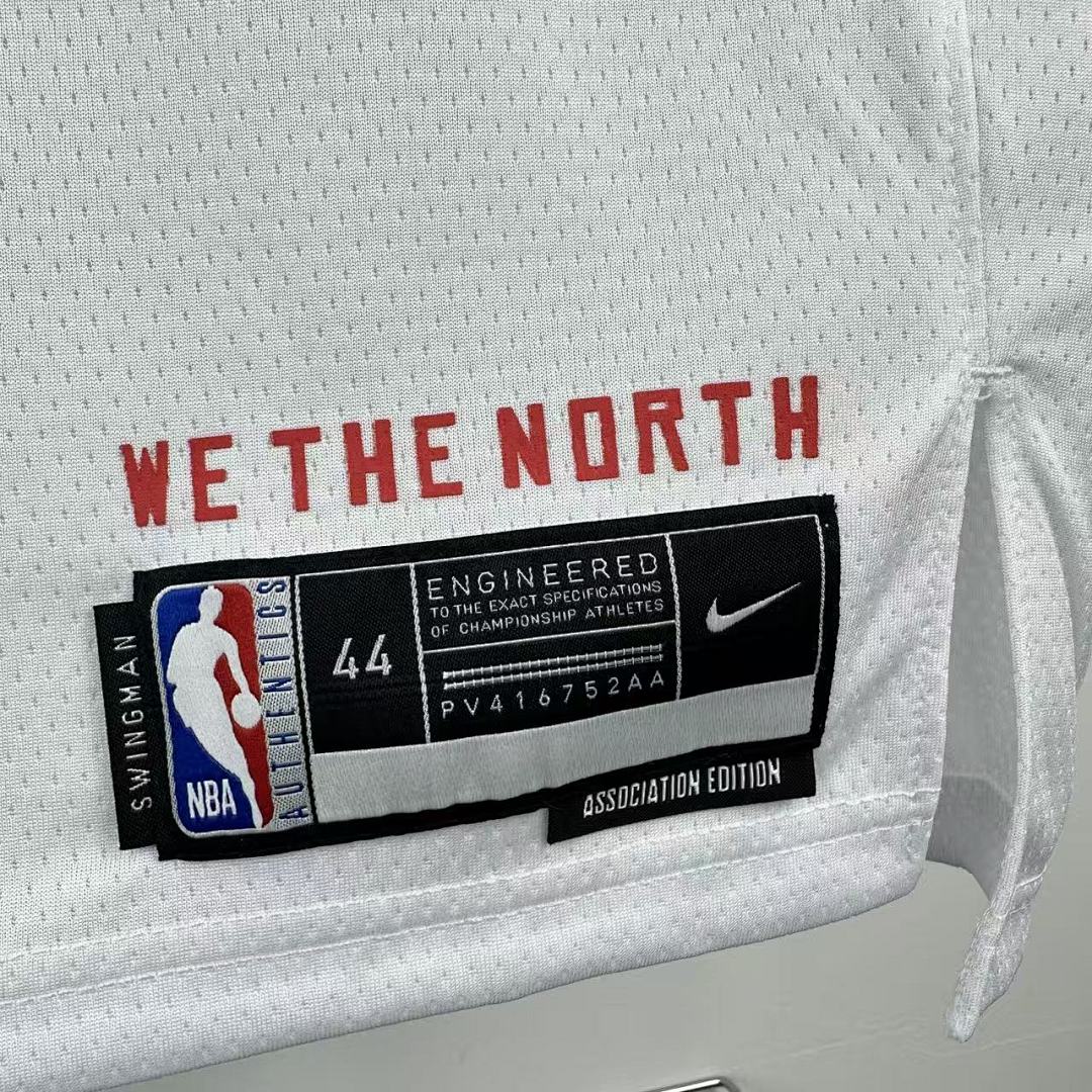 Toronto Raptors 22/23 Casa #3 Brandon Ingram Camisa Branca, foto 5