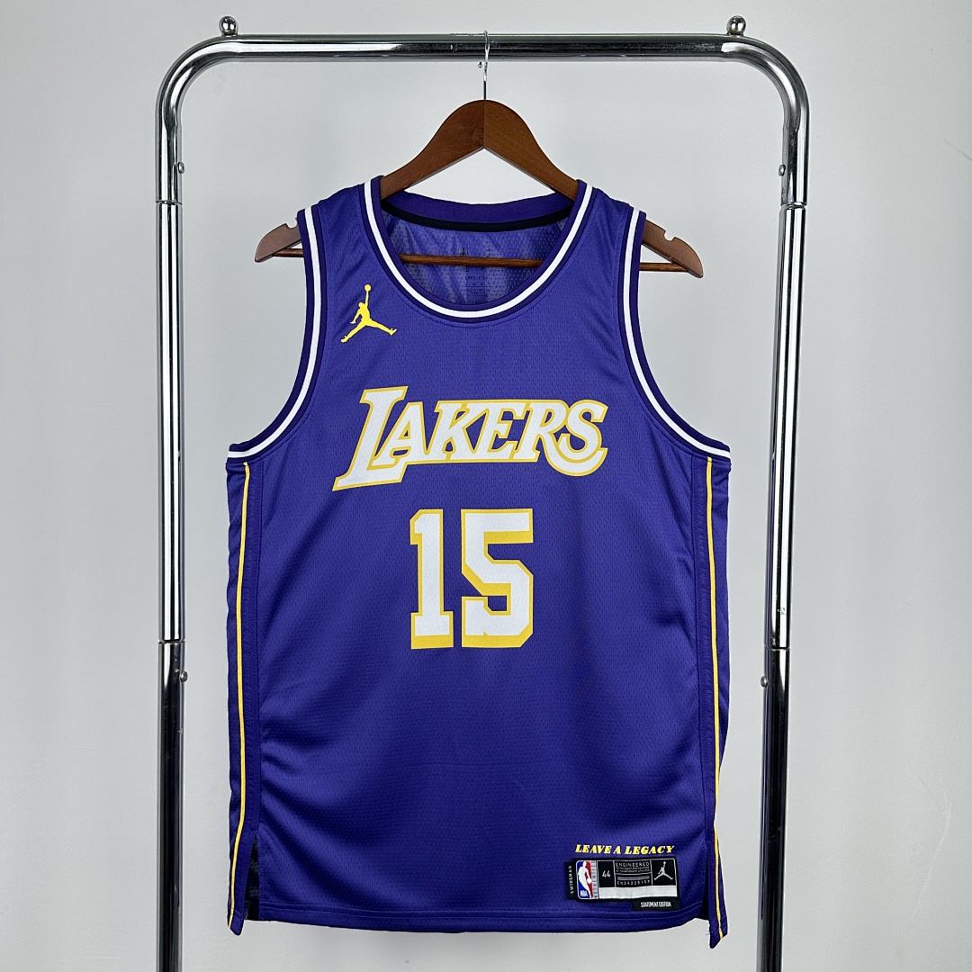 Los Angeles Lakers 25/26 Limited Swingman #15 Austin Reaves Camisa, foto 1