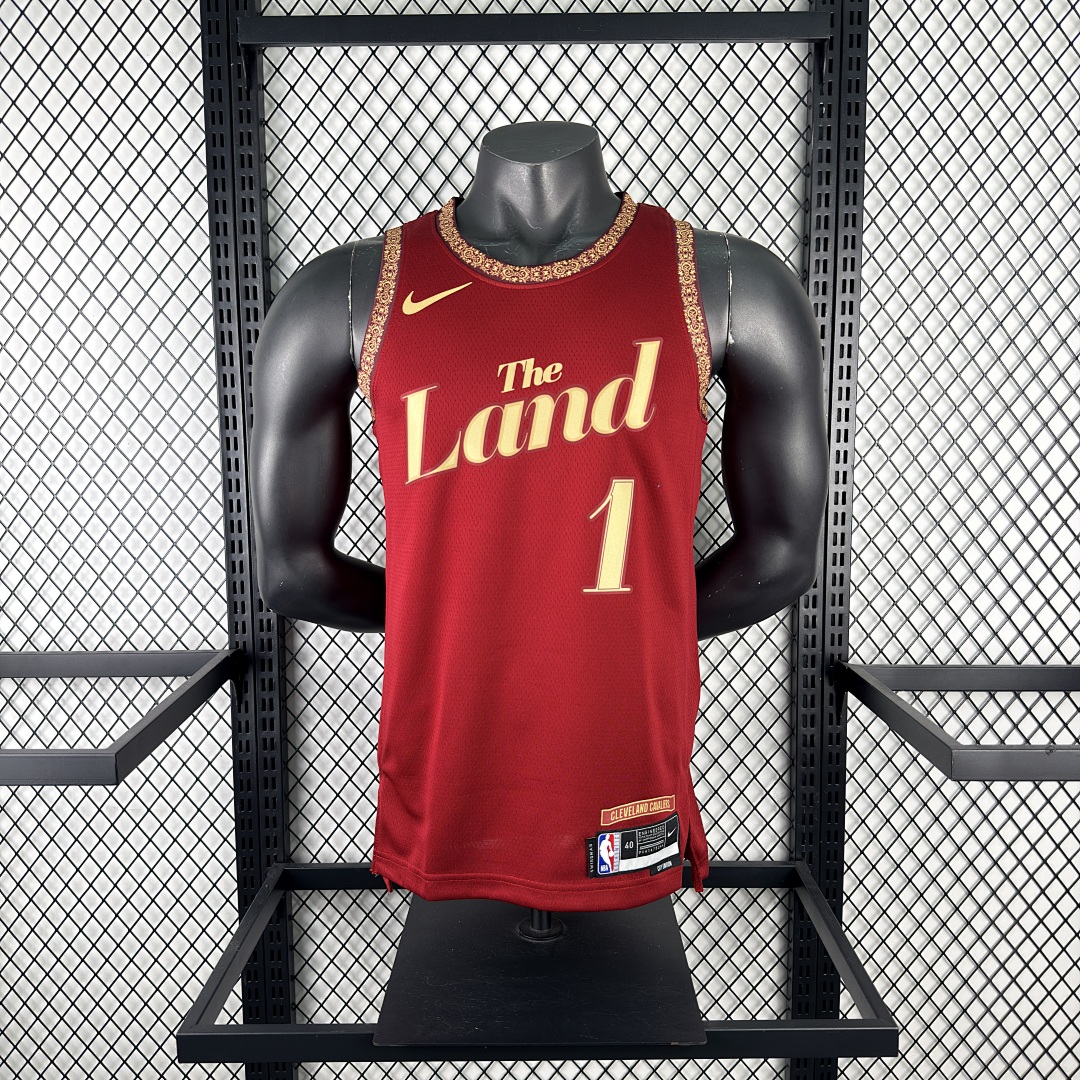 Cleveland Cavaliers 23/24 City Edition #1 James Harden Camisa, foto 6