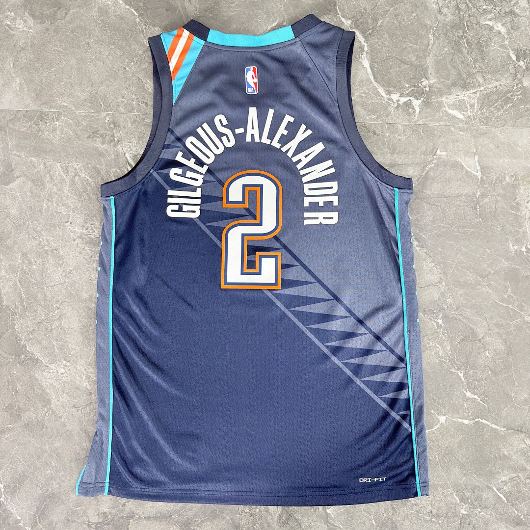 OKC Thunder 25/26 City Edition #2 Shai Gilgeous-Alexander Camisa, foto 1