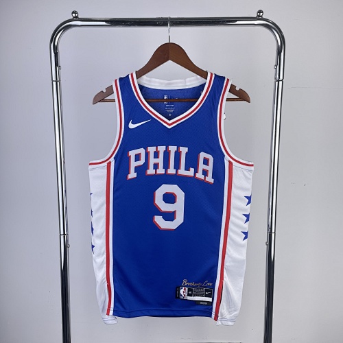23赛季 76人队 客场 蓝色 9号 乌布雷
