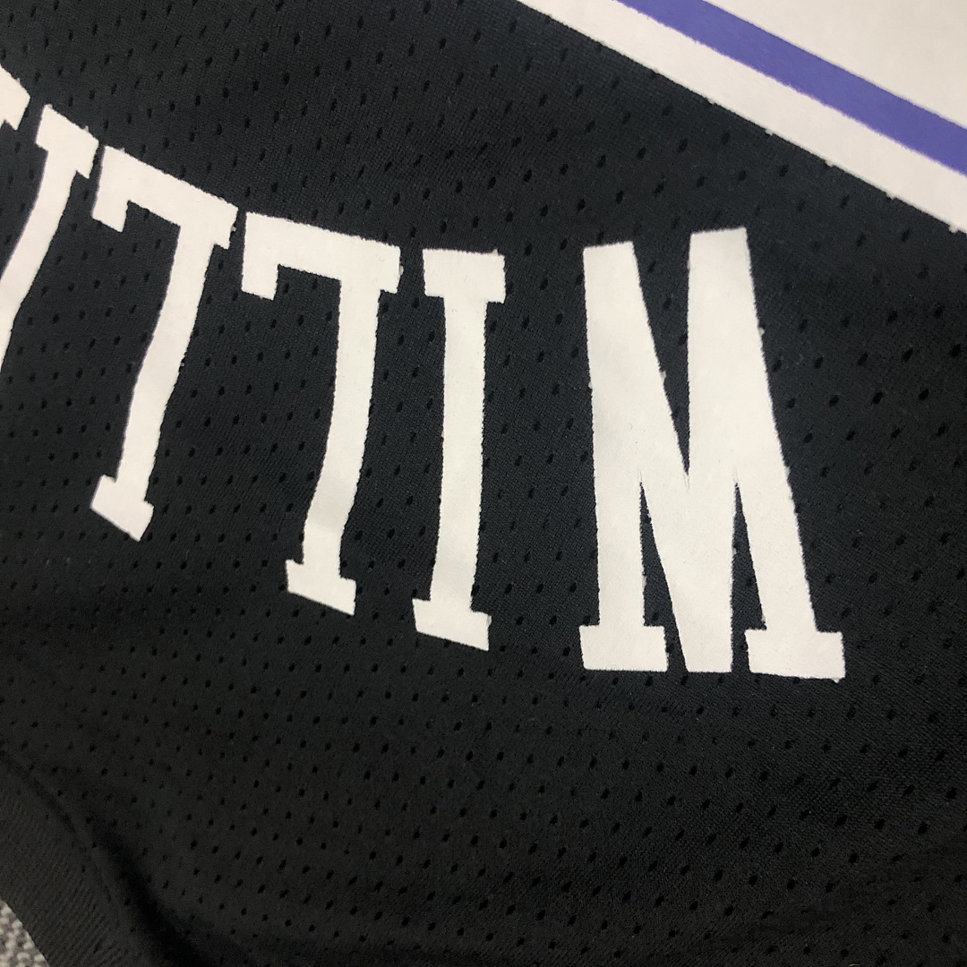 Mitchellness 国王队55号 白巧克力 威廉姆斯 复古网眼短袖, foto 6
