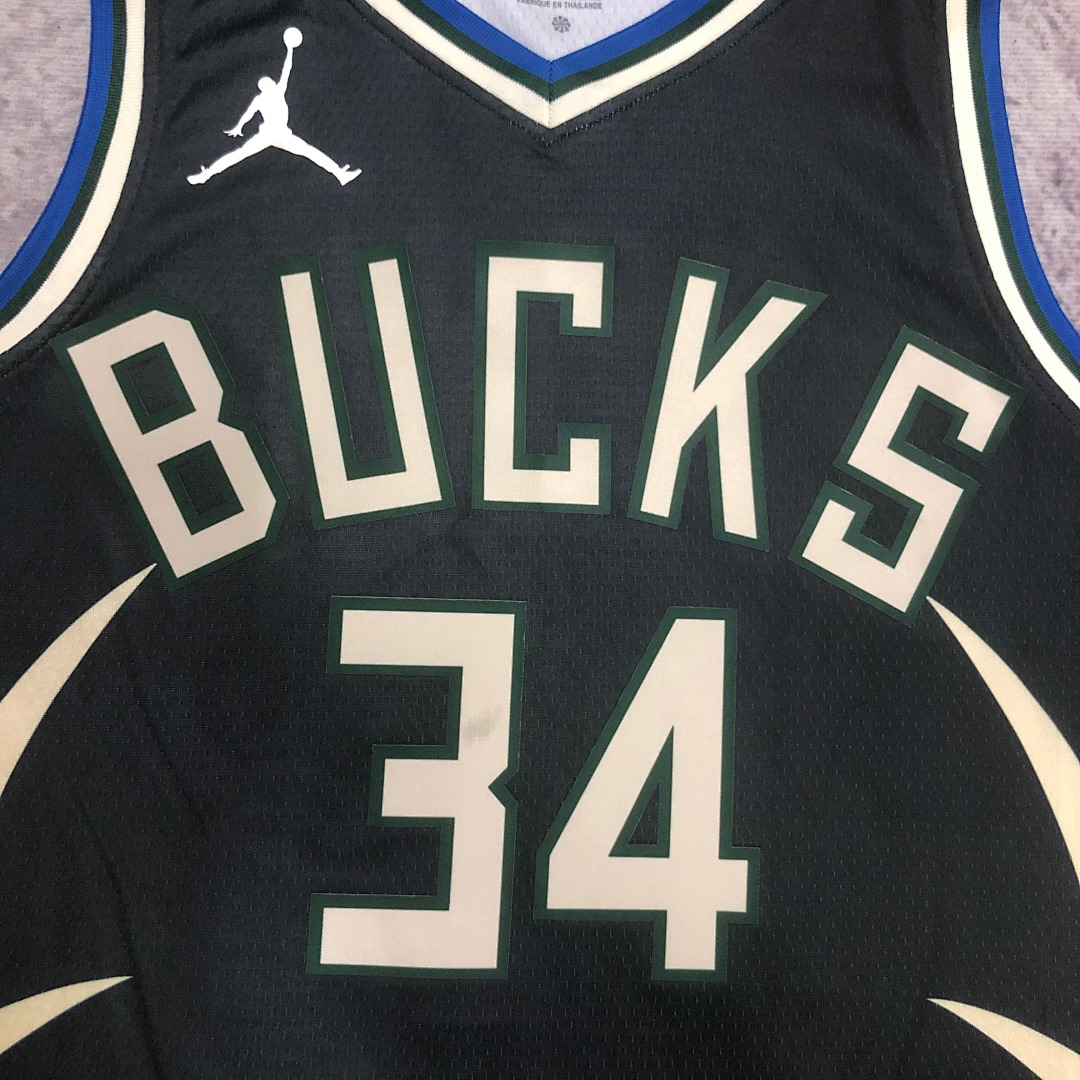 23赛季 雄鹿队 Jordan 限定 34号, foto 13