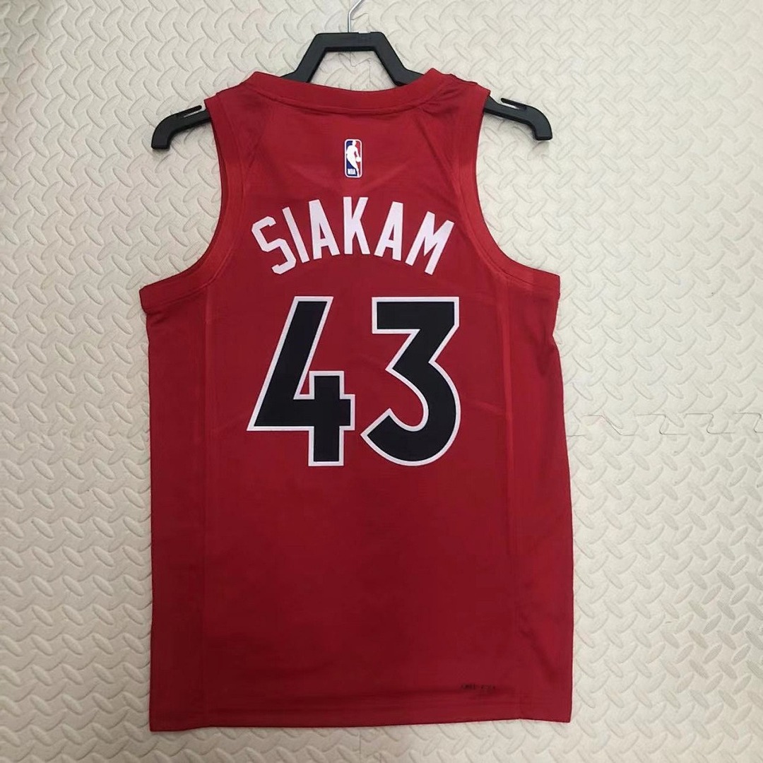 23赛季 猛龙 客场 红色 43号 西亚卡姆, foto 13
