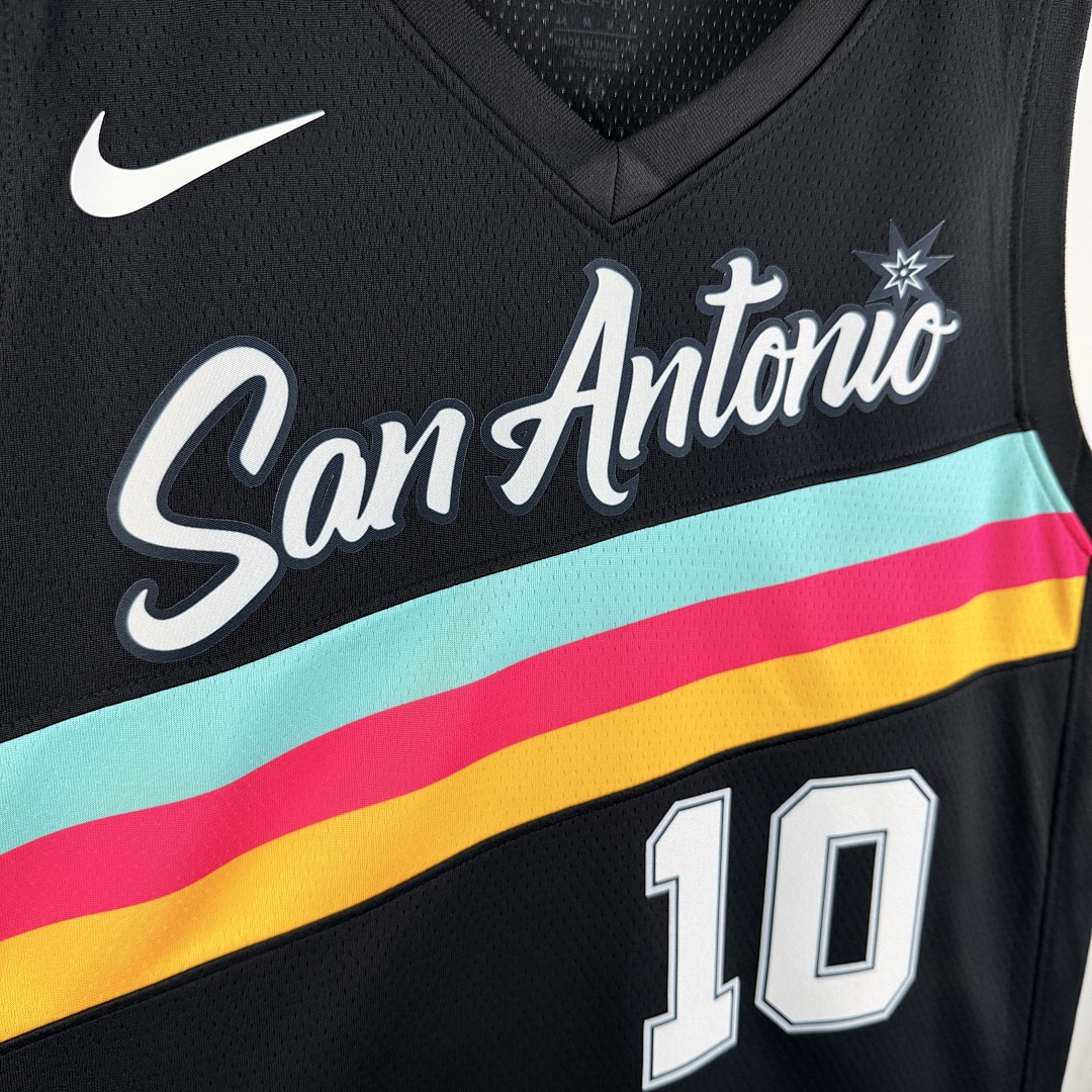 San Antonio Spurs 25/26 City Edition #10 Camisa, foto 8
