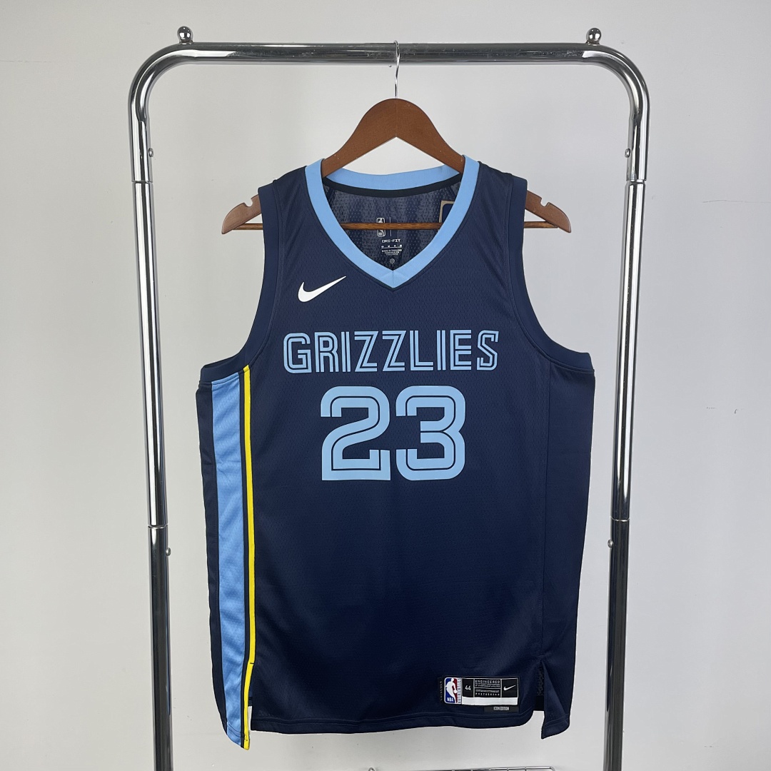 23赛季 灰熊队 客场 藏蓝色 23号 罗斯, foto 10