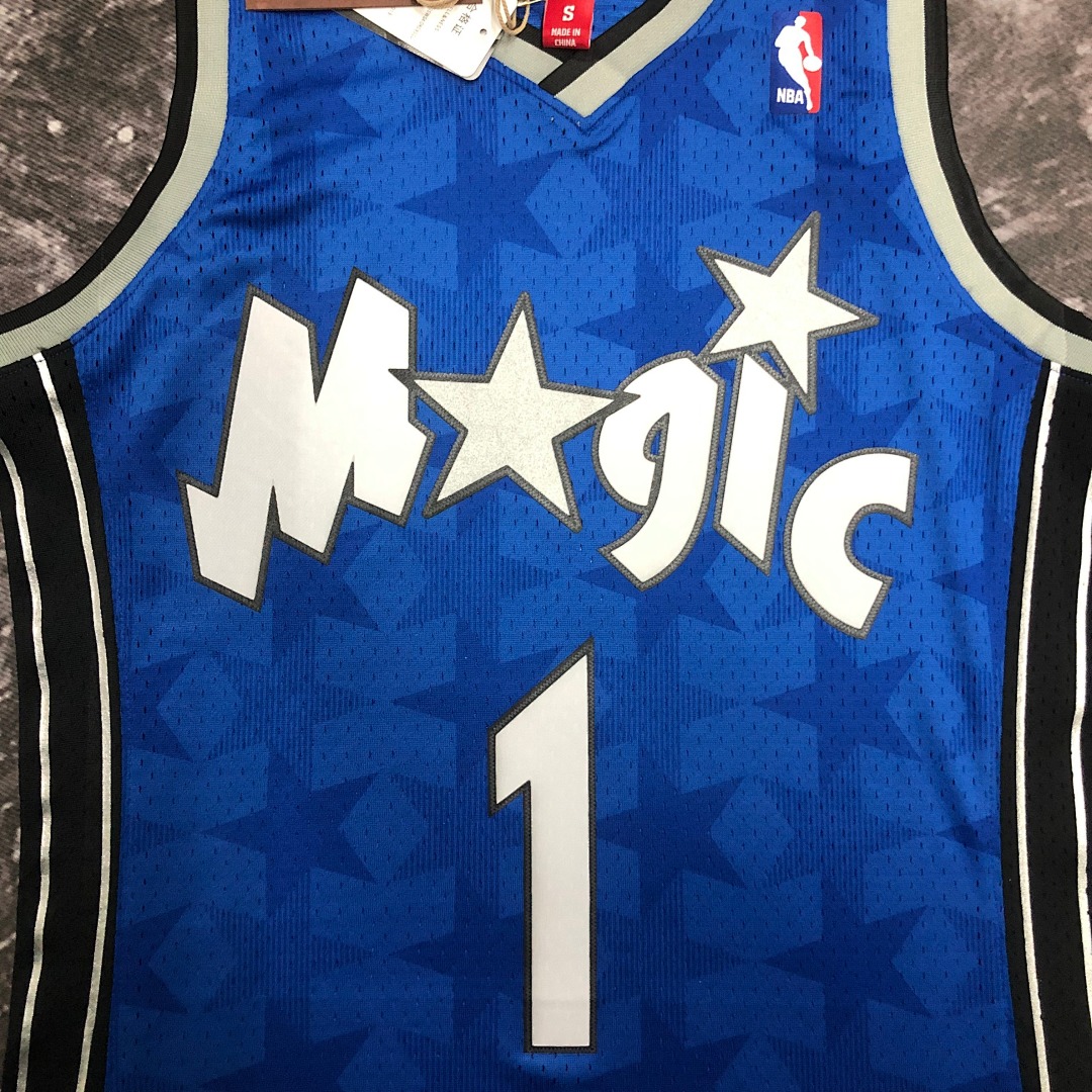MN热压复古球衣:SW魔术队 00/01赛季 暗星 1号麦迪, foto 19