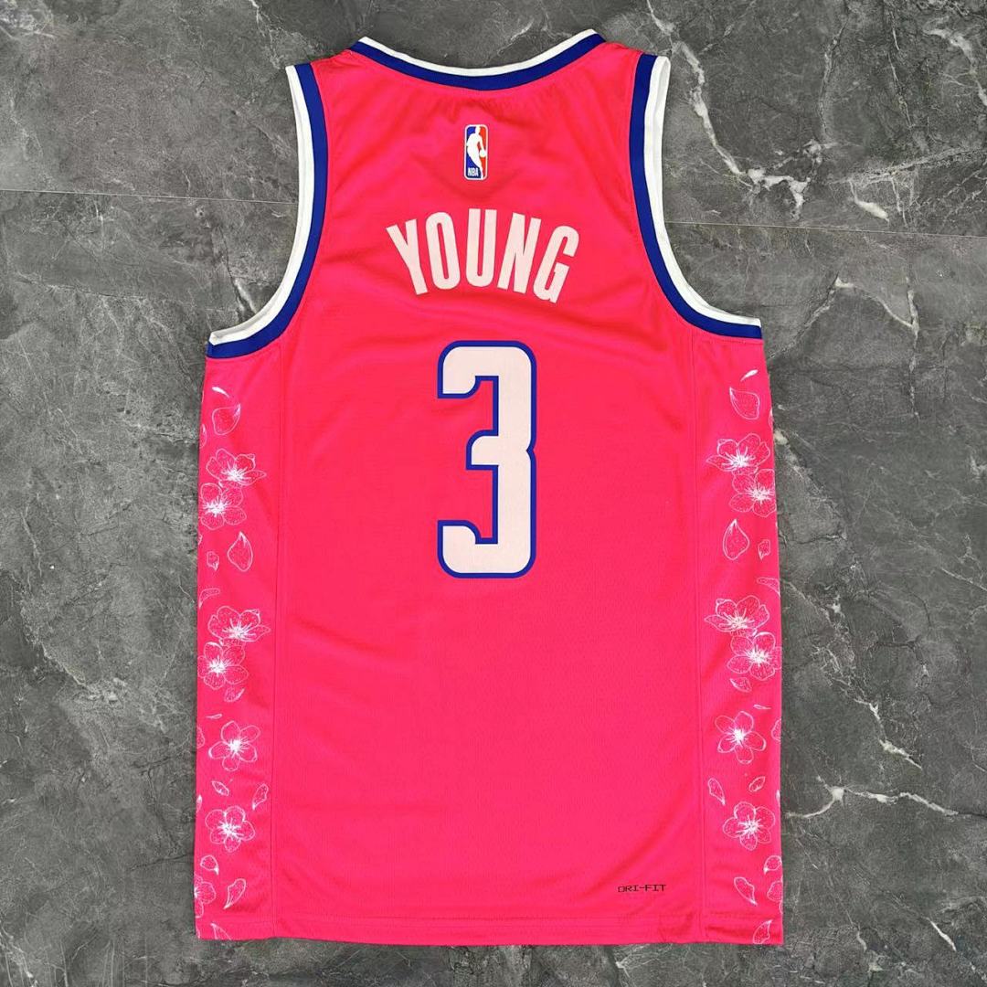 Washington Wizards 22/23 City Edition #3 Trae Young Camisa, foto 9