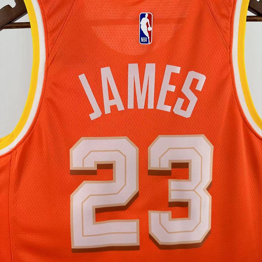 Cleveland Cavaliers 25/26 City Edition #23 LeBron James Camisa, foto 7