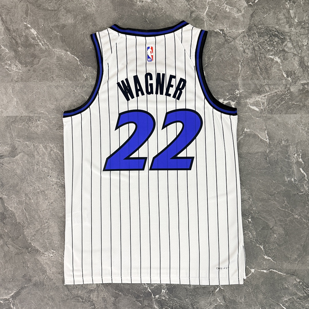 Orlando Magic 25/26 Casa #22 Franz Wagner Camisa Branca, foto 7