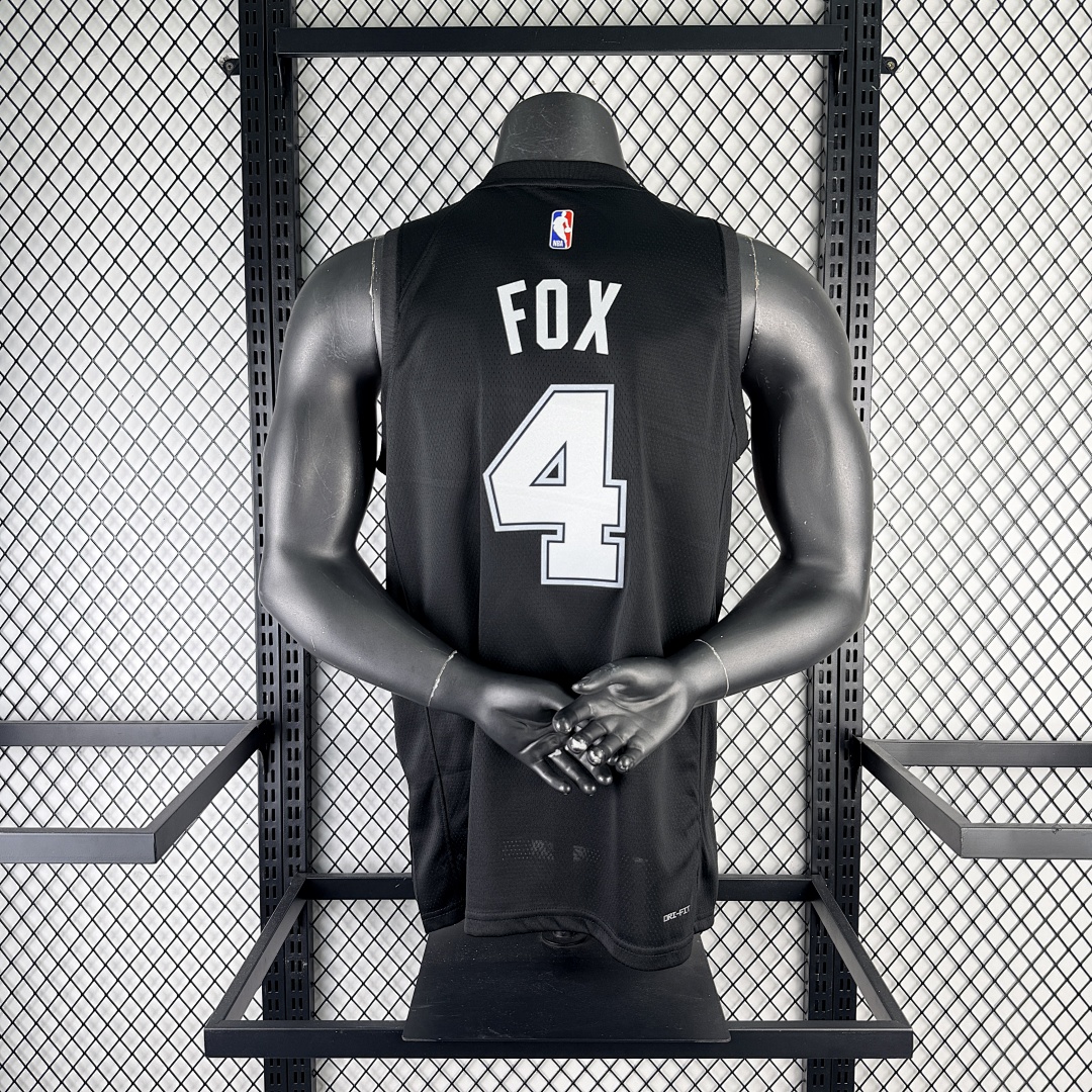 San Antonio Spurs 25/26 City Edition #4 Camisa, foto 3