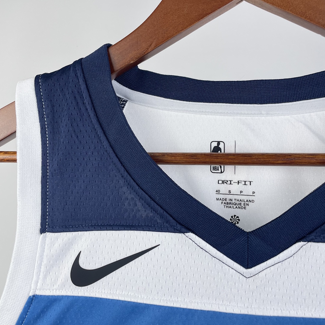 23赛季 森林狼队 主场 白色 0号 拉塞尔, foto 9