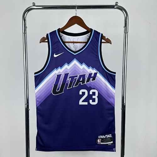 Utah Jazz 25/26 #23 Camisa Roxa