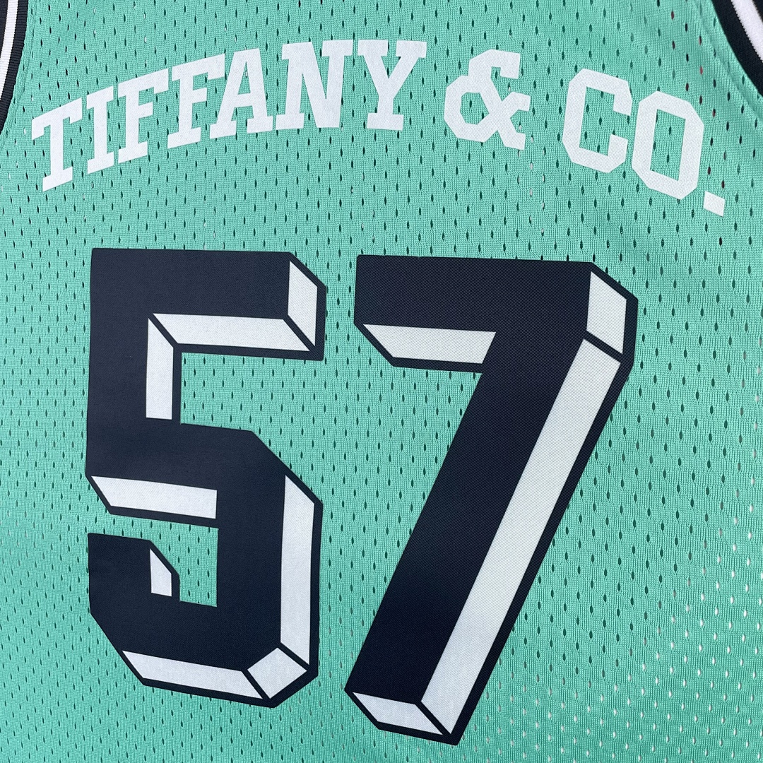MN热压复古球衣: 提夫尼 x Mitchell & Ness x Spalding 联名系列球衣, foto 8