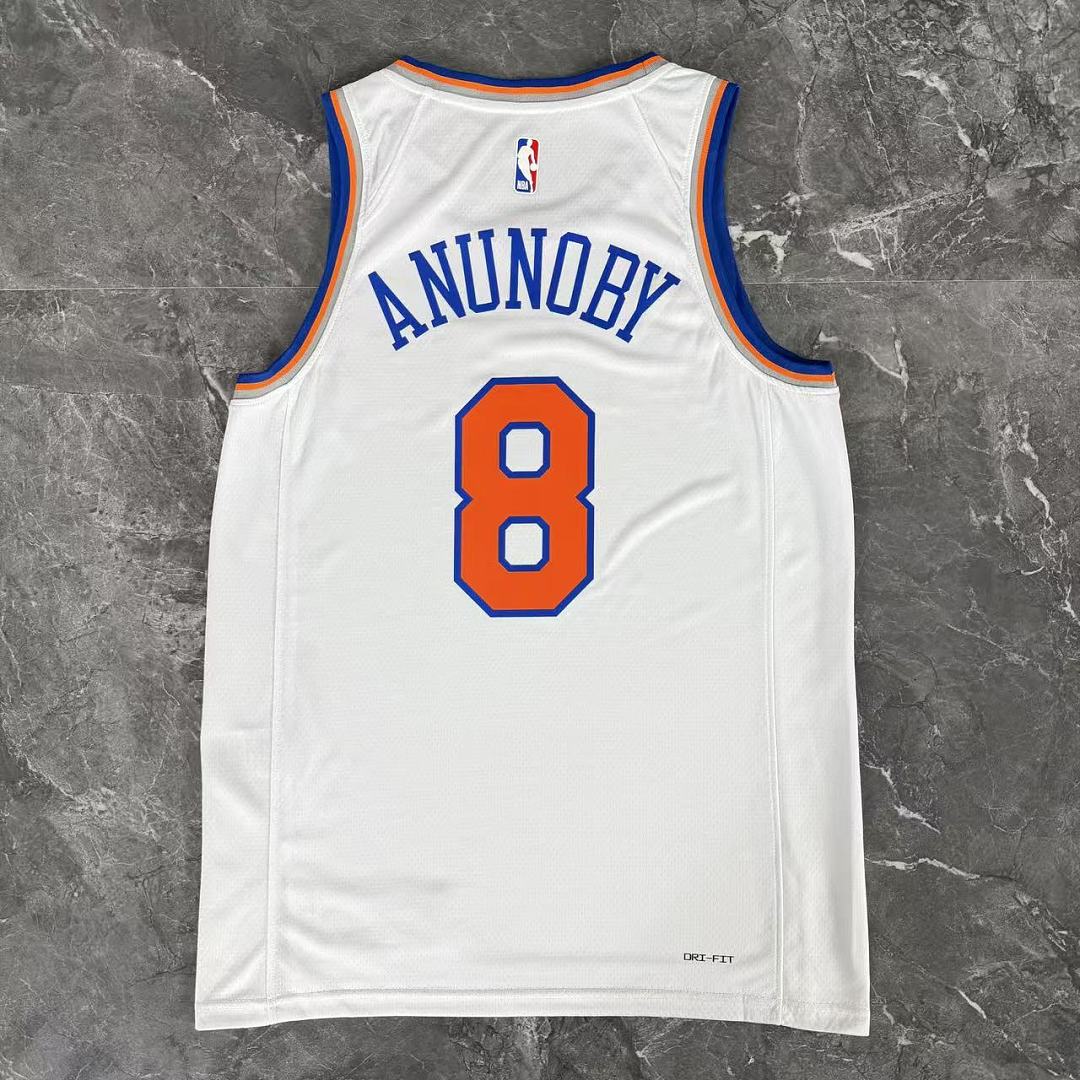 New York Knicks 22/23 #8 Camisa Branca, foto 7