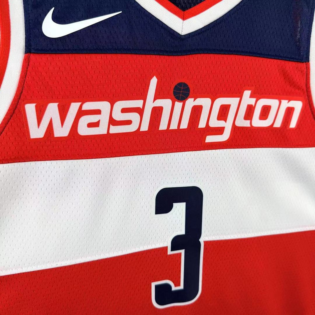 Washington Wizards 22/23 #3 Trae Young Camisa Vermelha, foto 8
