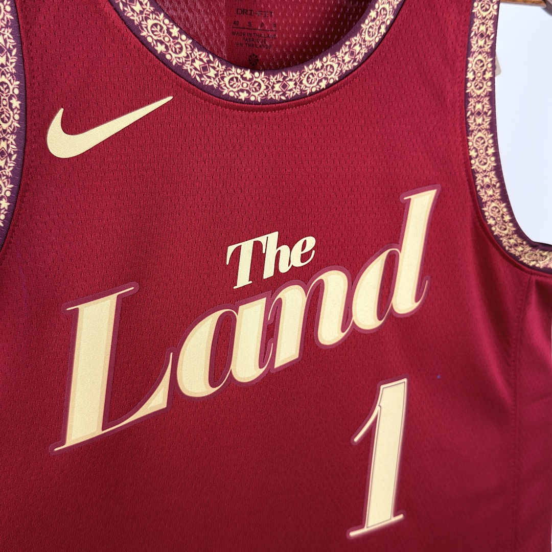 Cleveland Cavaliers 23/24 City Edition #1 James Harden Camisa, foto 11