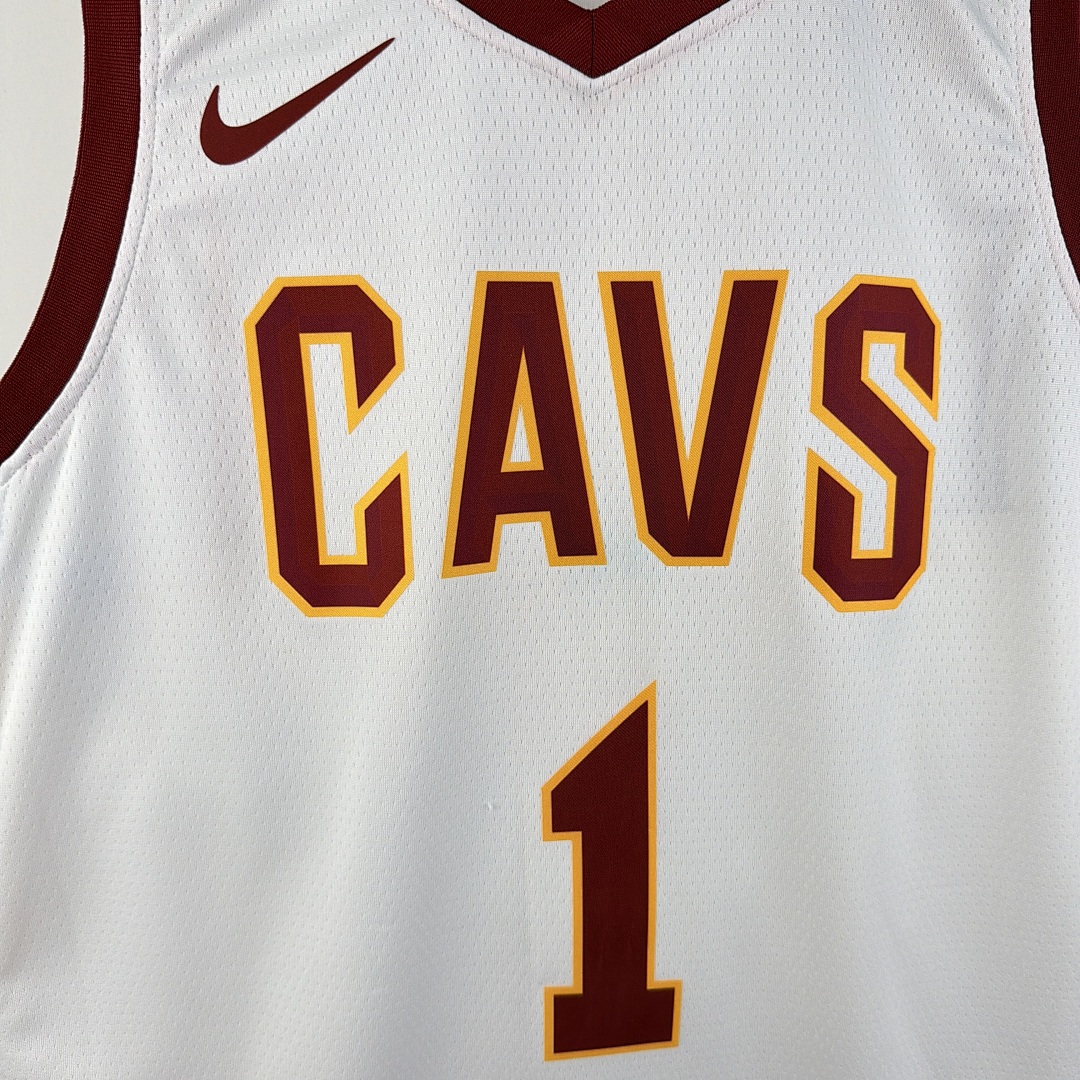 Cleveland Cavaliers #1 James Harden Camisa Branca, foto 4