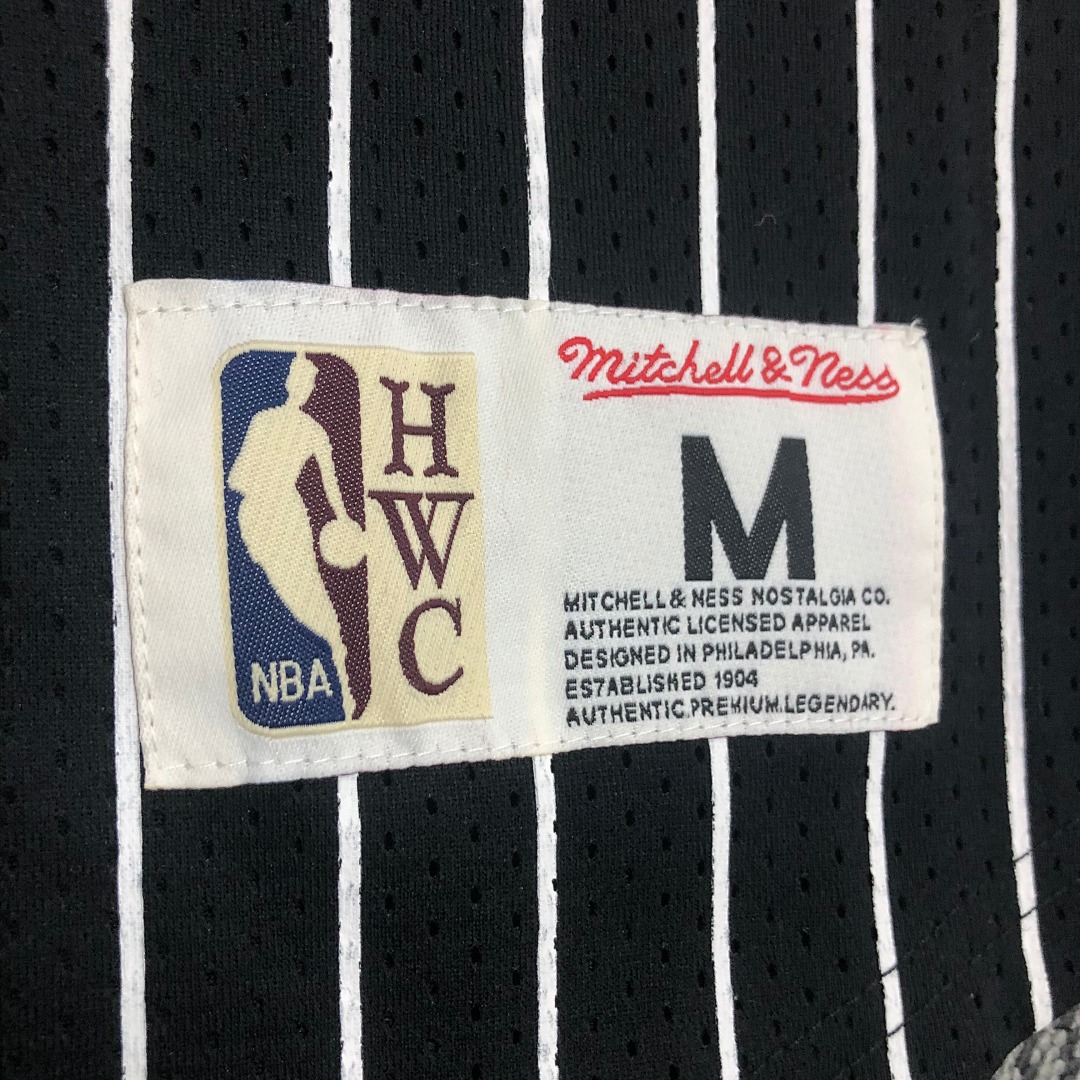 Mitchellness 魔术队 黑色 1号 麦迪 复古网眼短袖, foto 10