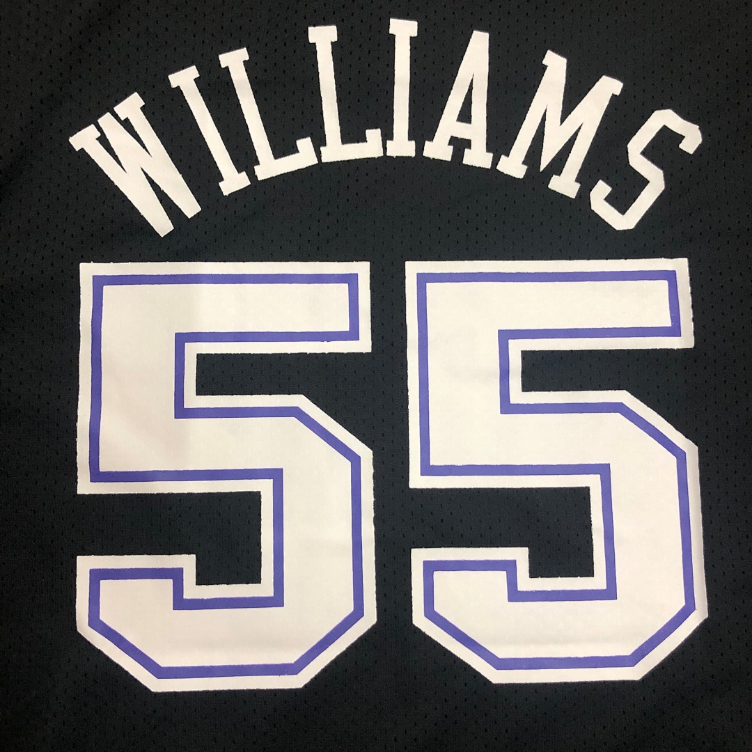 Mitchellness 国王队55号 白巧克力 威廉姆斯 复古网眼短袖, foto 8