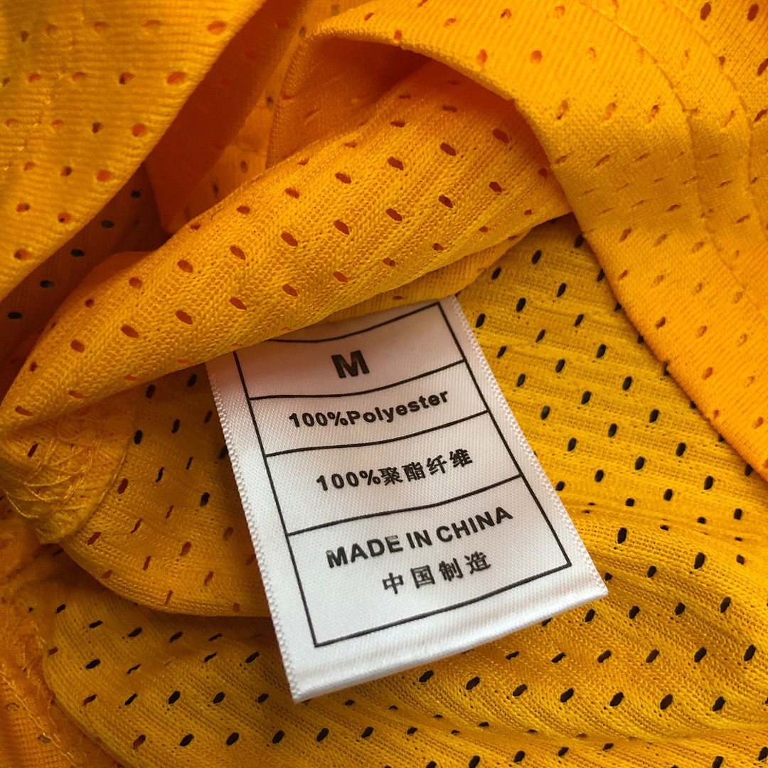 Mitchellness 湖人队 黄色 34号 奥尼尔 复古网眼短袖, foto 8
