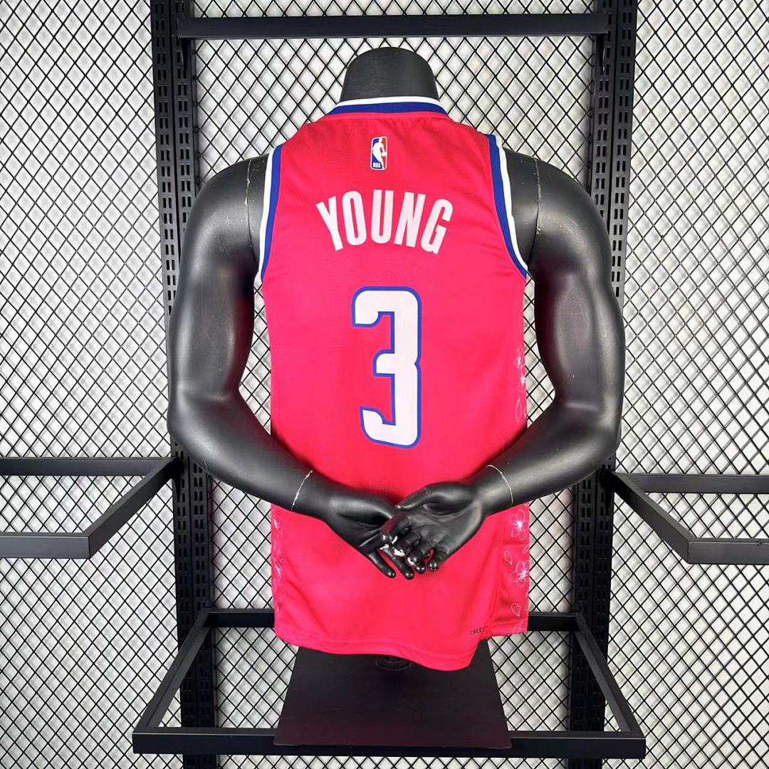 Washington Wizards 22/23 City Edition #3 Trae Young Camisa, foto 1