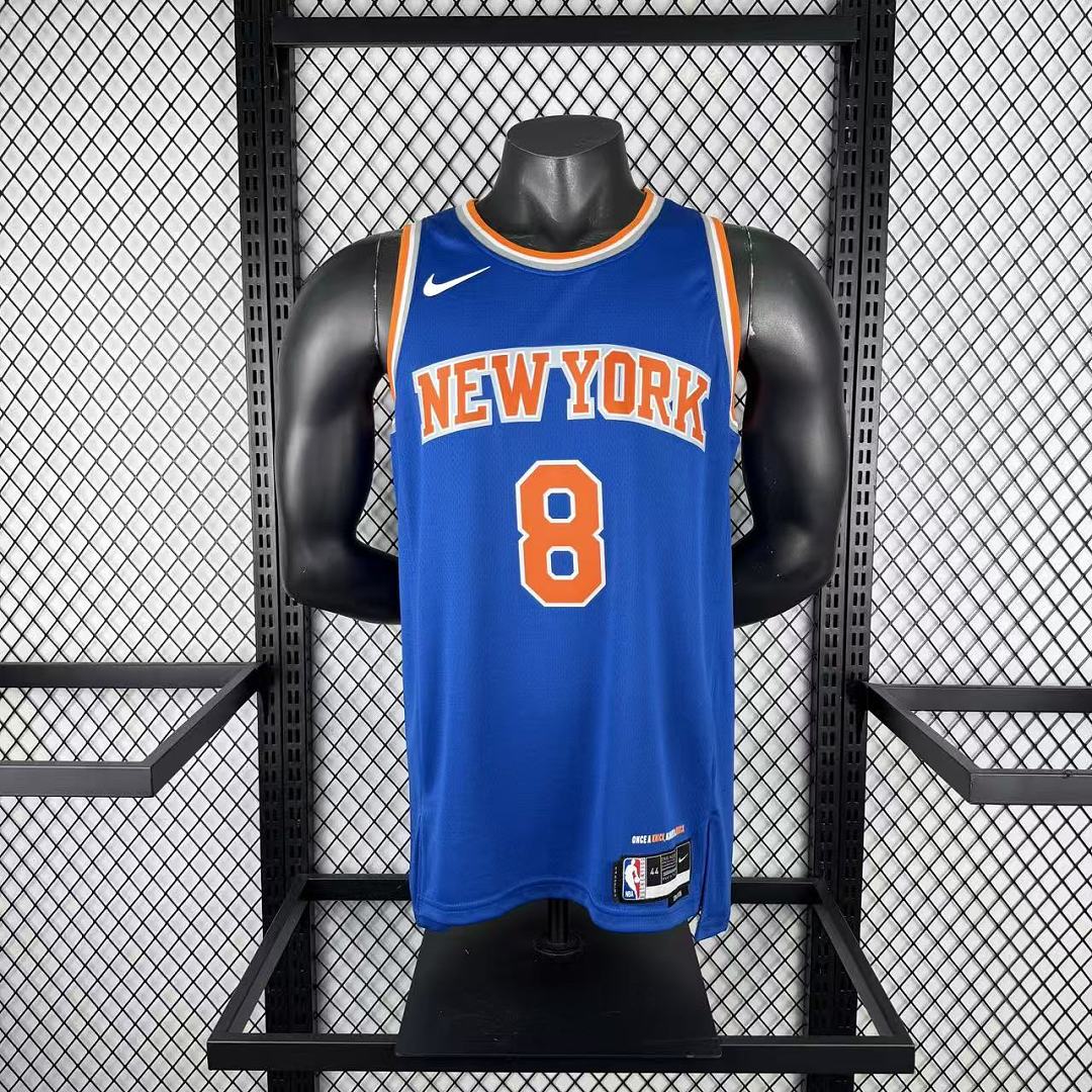 New York Knicks 22/23 #8 Camisa Azul, foto 10