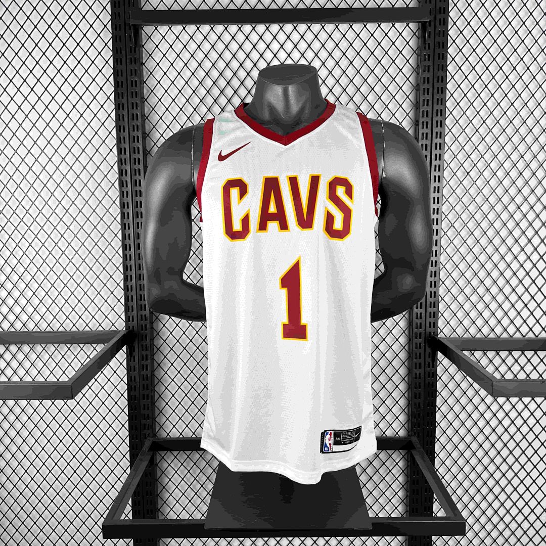 Cleveland Cavaliers 22/23 #1 James Harden Camisa Branca, foto 2
