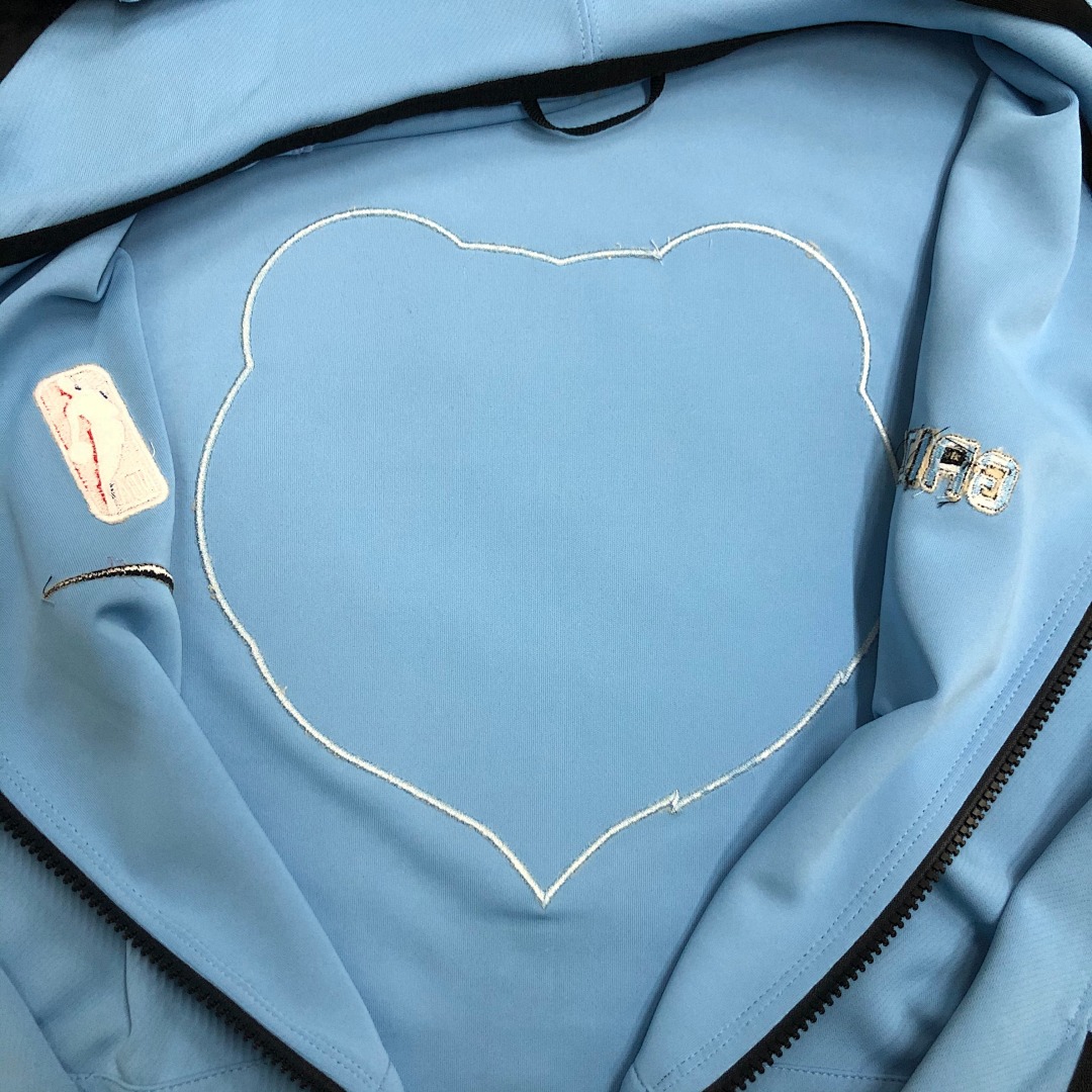 国外专柜正品:球员版 GI 灰熊队 出场服外套, foto 8
