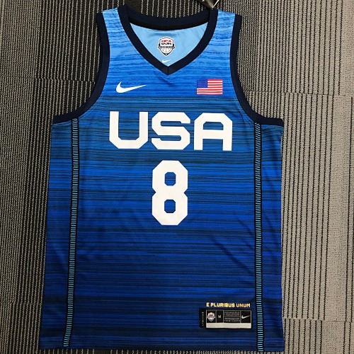 2021年奥运会 USA 美国队 蓝色 8号 米德尔顿