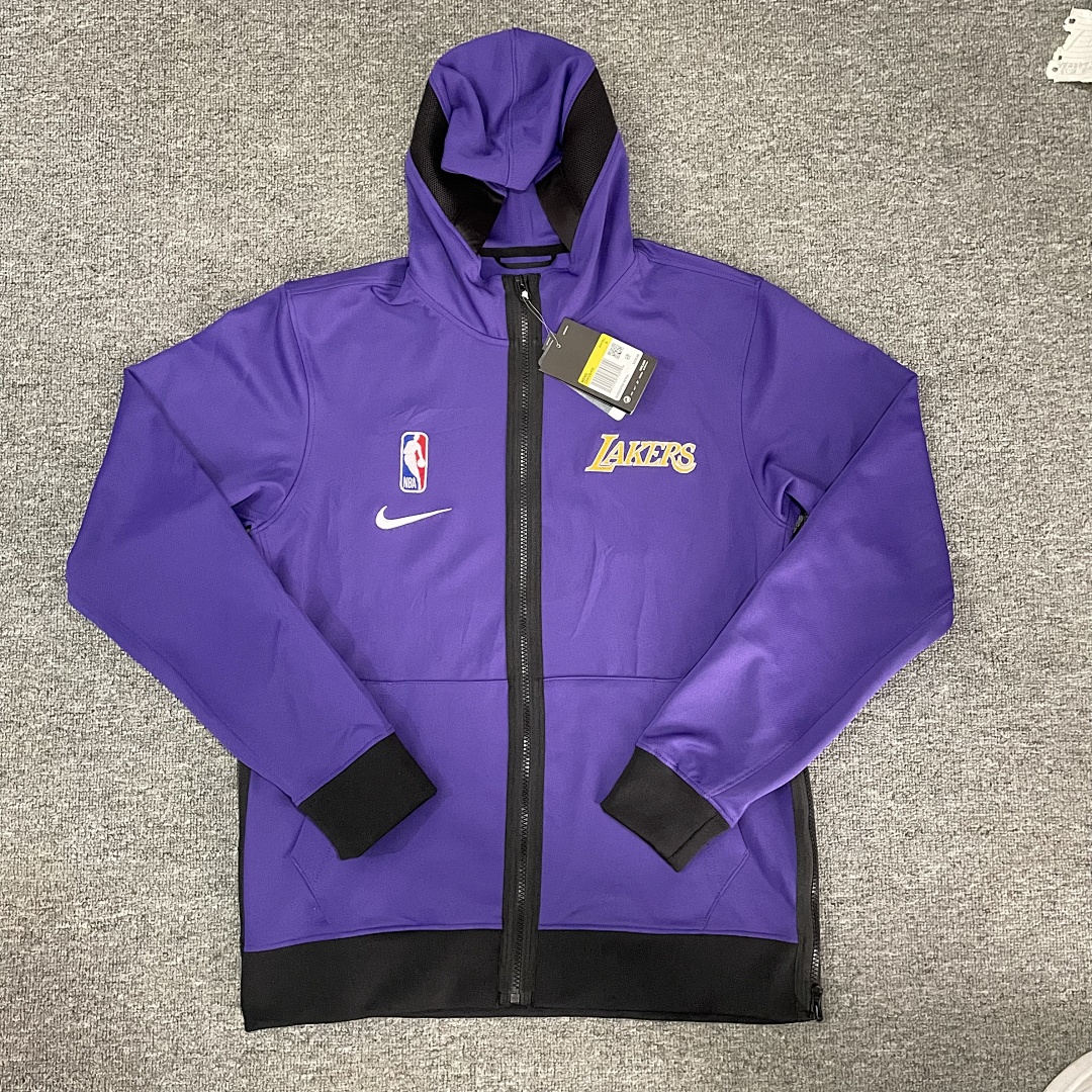 国外专柜正品:球员版GI 湖人队 出场服外套, foto 2