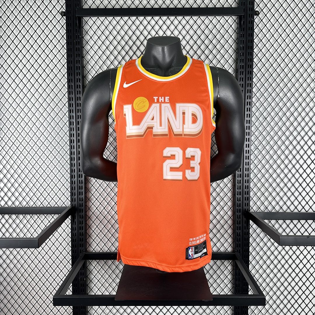 Cleveland Cavaliers 25/26 City Edition #23 LeBron James Camisa, foto 9