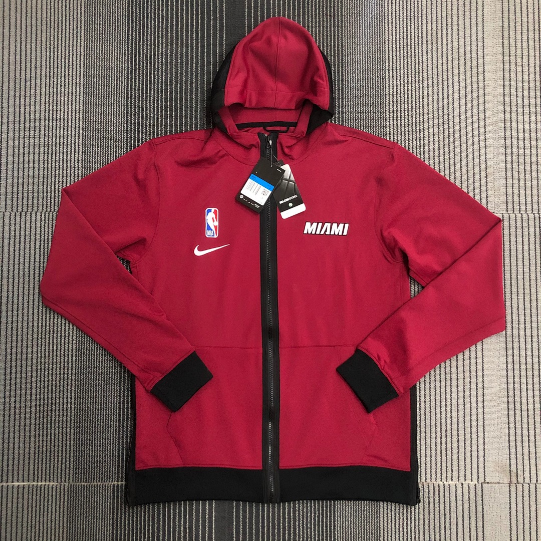 国外专柜正品:球员版GI 热火队 出场服外套, foto 14