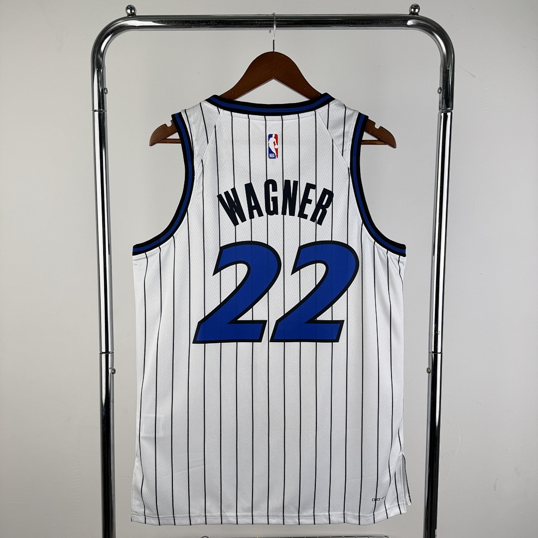 Orlando Magic 25/26 Casa #22 Franz Wagner Camisa Branca, foto 9