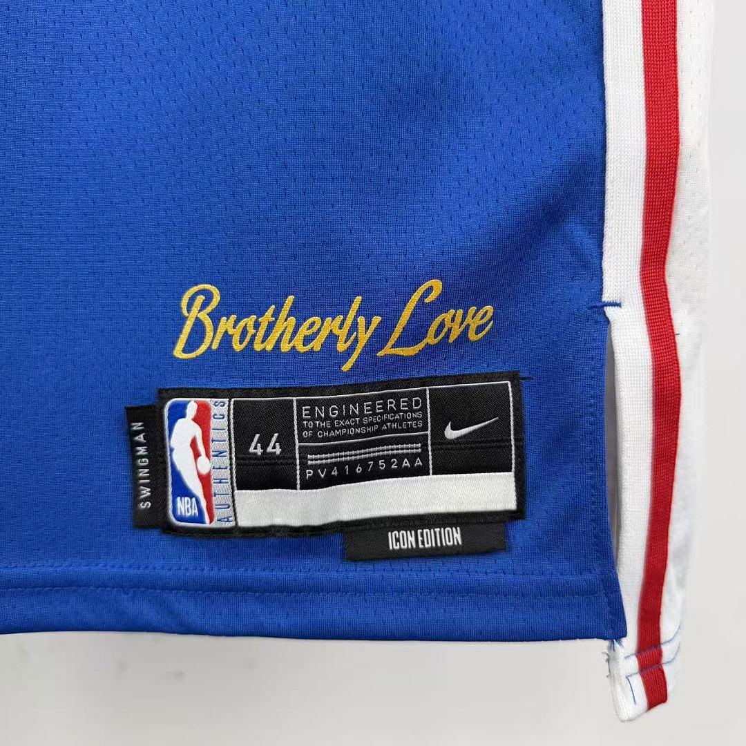 Philadelphia 76ers Visitante #7 Jaylen Brown Camisa Azul, foto 6