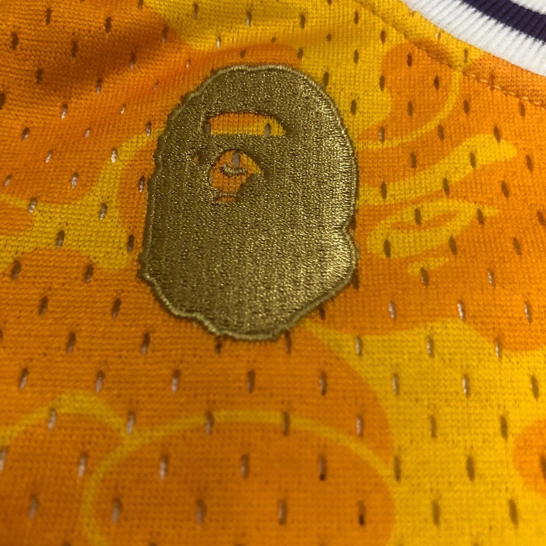 BAPE×M&N 联名球衣: 湖人队 猿人头, foto 11