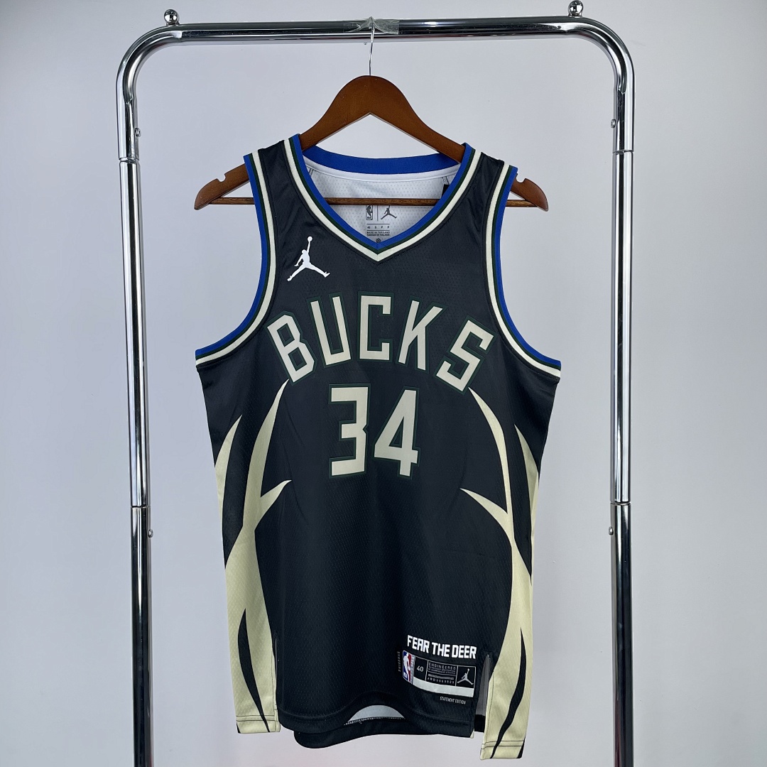23赛季 雄鹿队 Jordan 限定 34号, foto 3