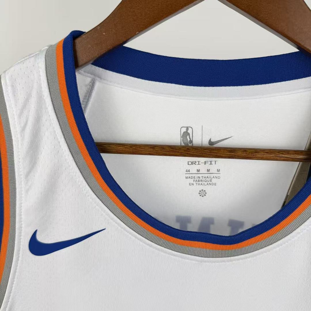 New York Knicks 22/23 #8 Camisa Branca, foto 2